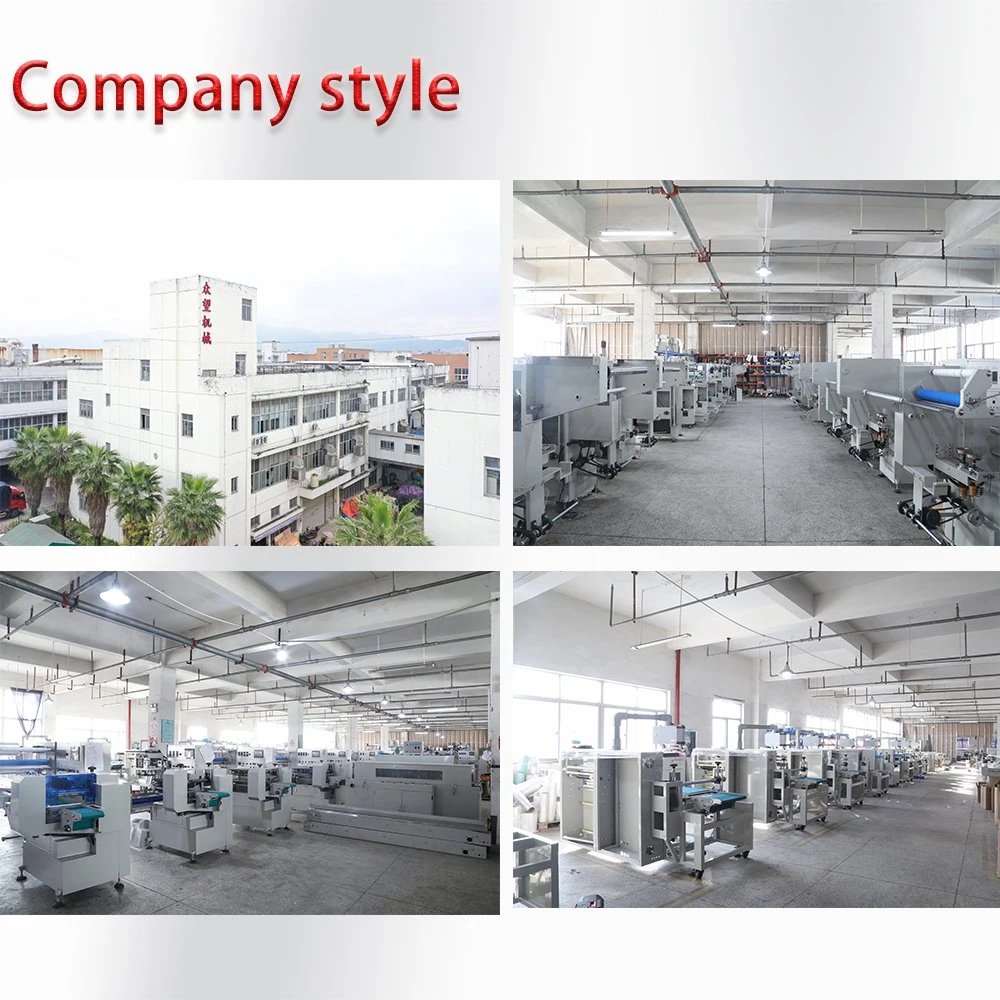 Tableware High Efficiency and Fast Automatic Heat Shrink Packaging Machine Shrinkable Wrapping Machinery