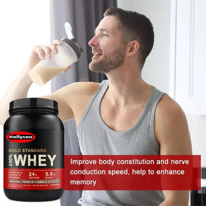 Wholesale Custom Whey Isolate Protein Powder 100% Whey Protein Powder Concentrate for Muscle