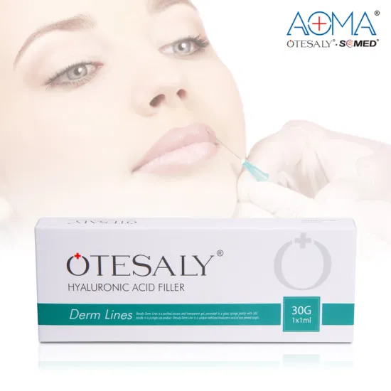 경쟁력 있는 Otesaly 가격 교차 연결 1ml 주름 제거 주름 방지 입술 볼륨 피부 필러 주입