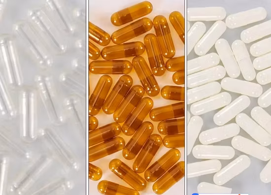 다양한 크기 투명한 빈 캡슐 HPMC 젤라틴 식물 야채 할랄 건강 캡슐 껍질